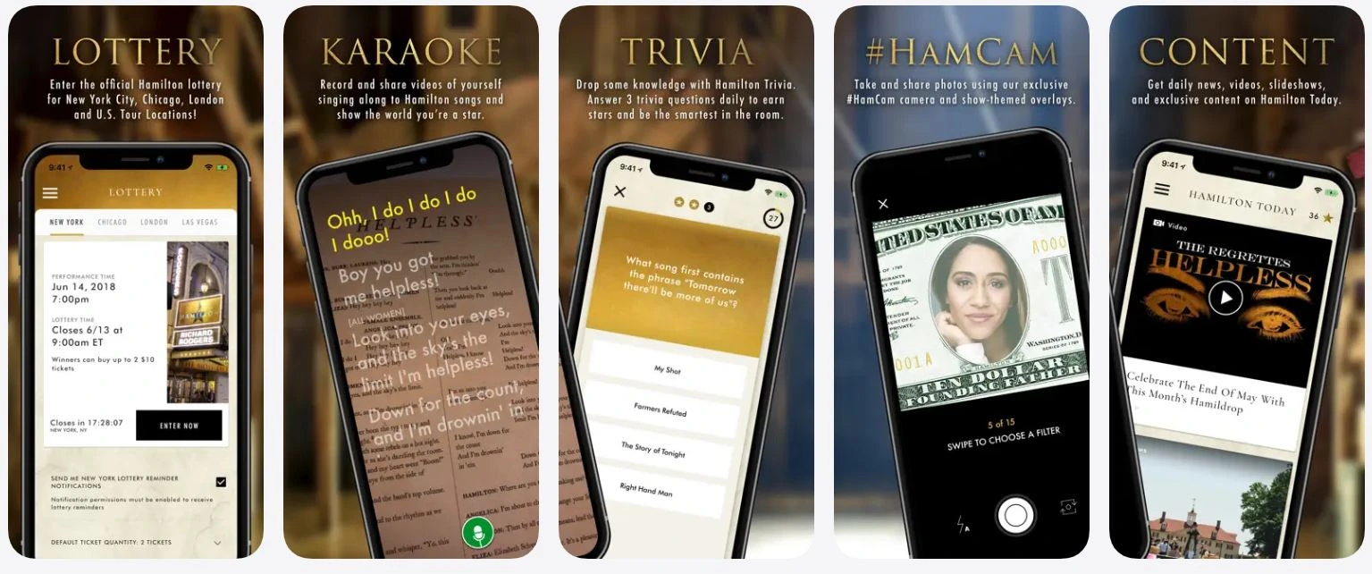 Hamilton: The Official App